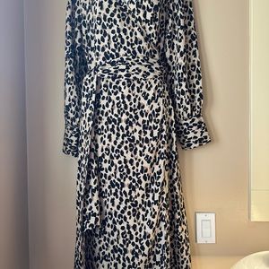 Halogen Leopard Dress
